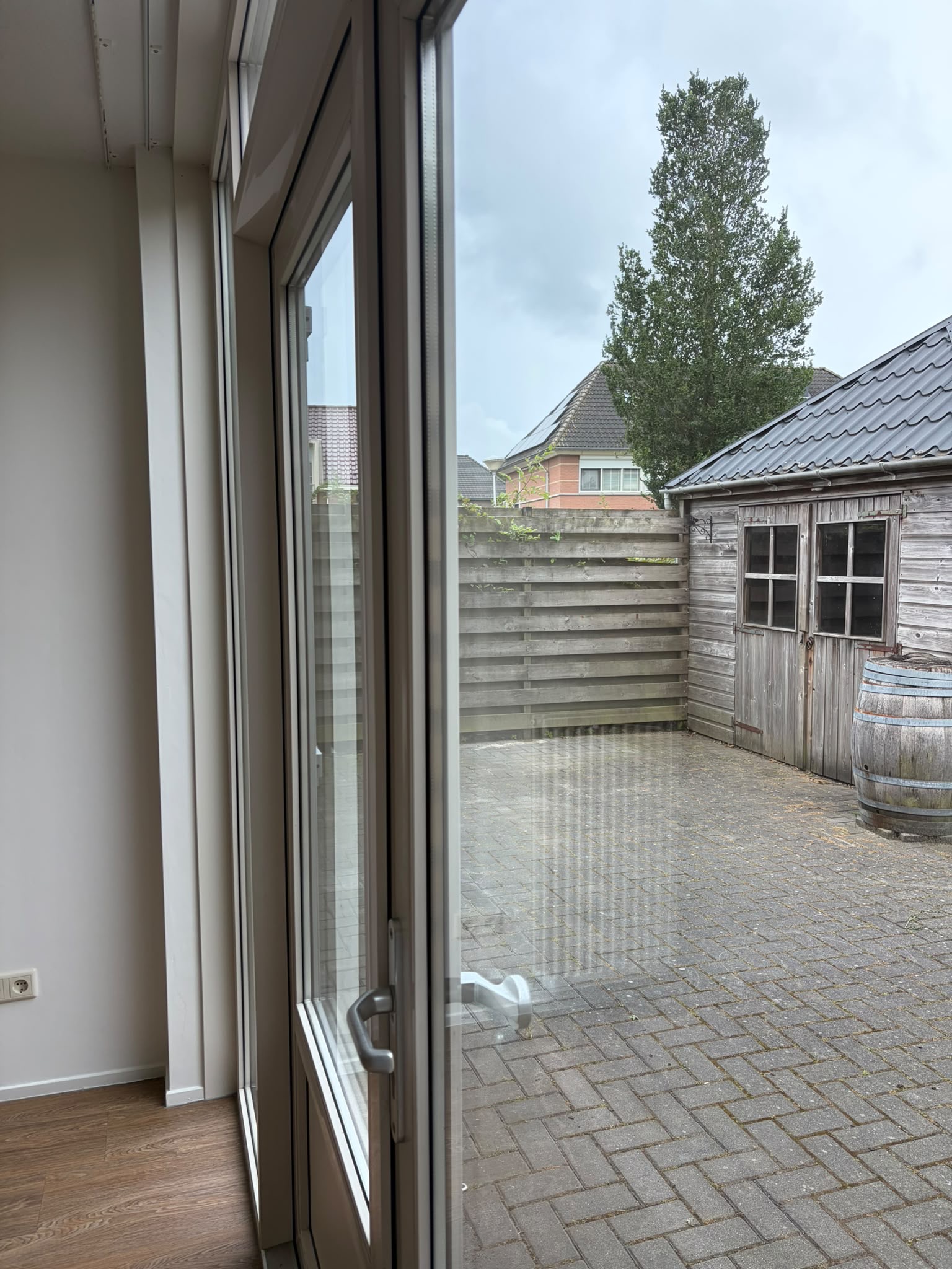 Achterom en berging