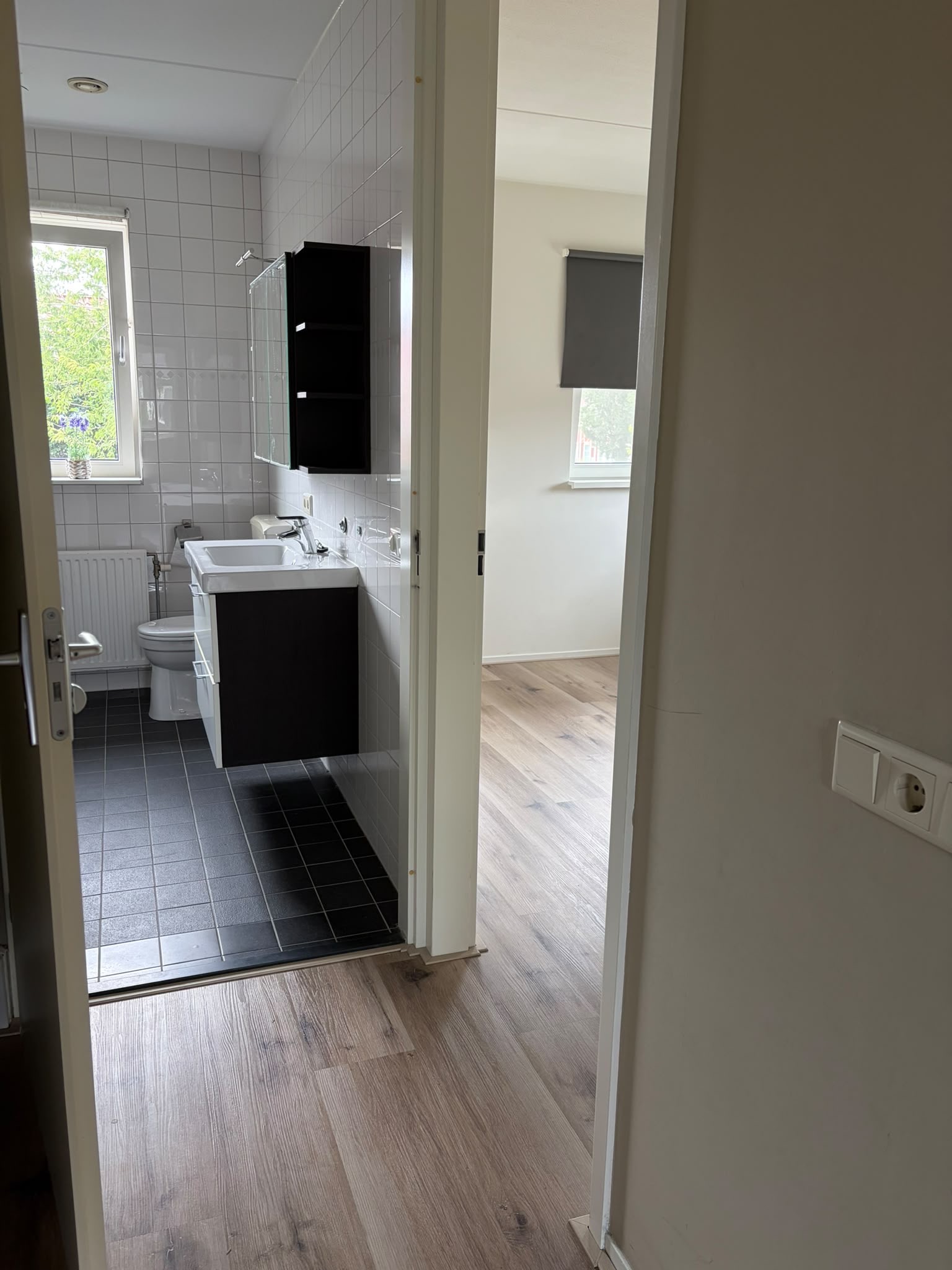 Badkamer met toilet