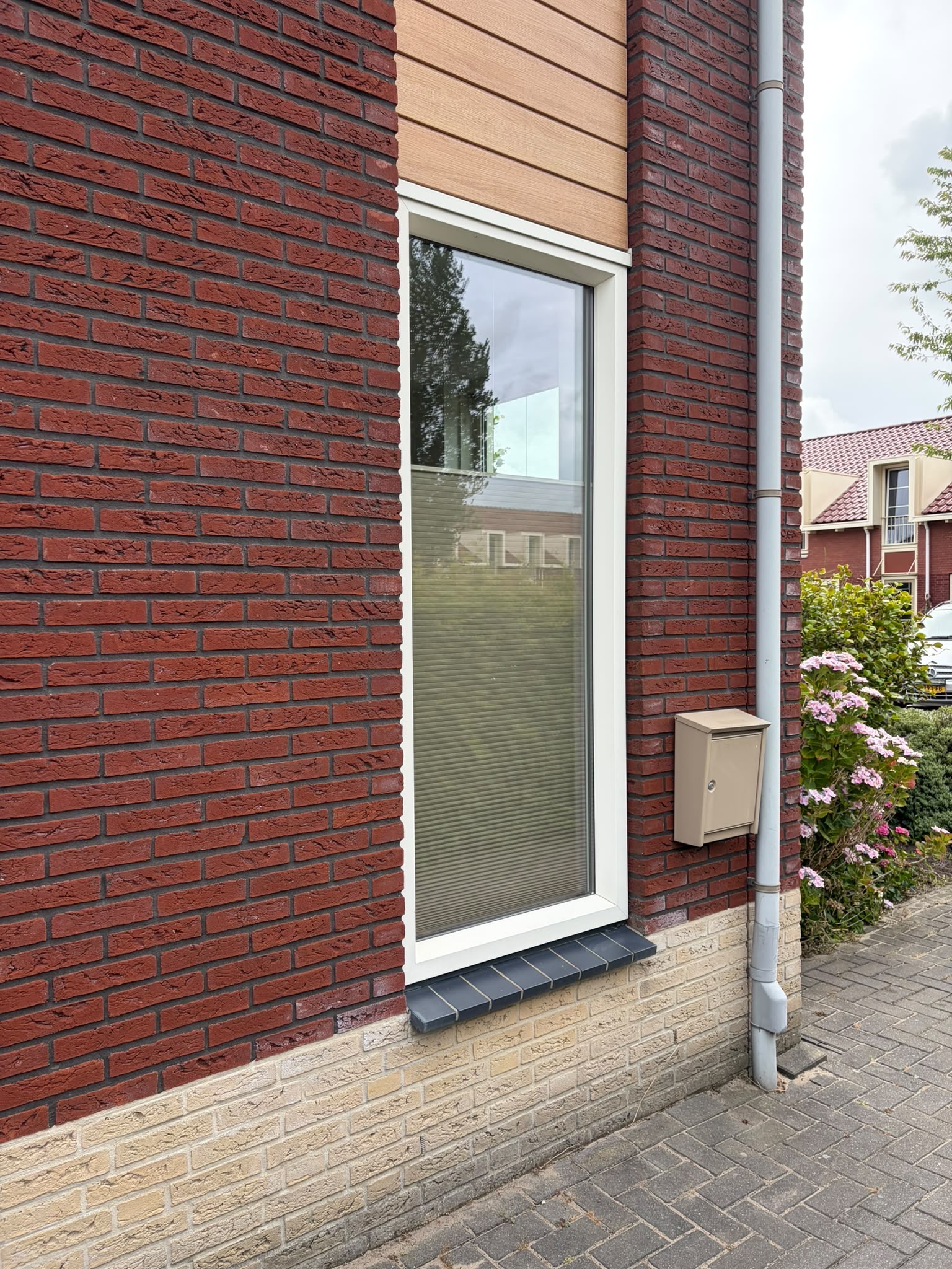Gevel, detail raam