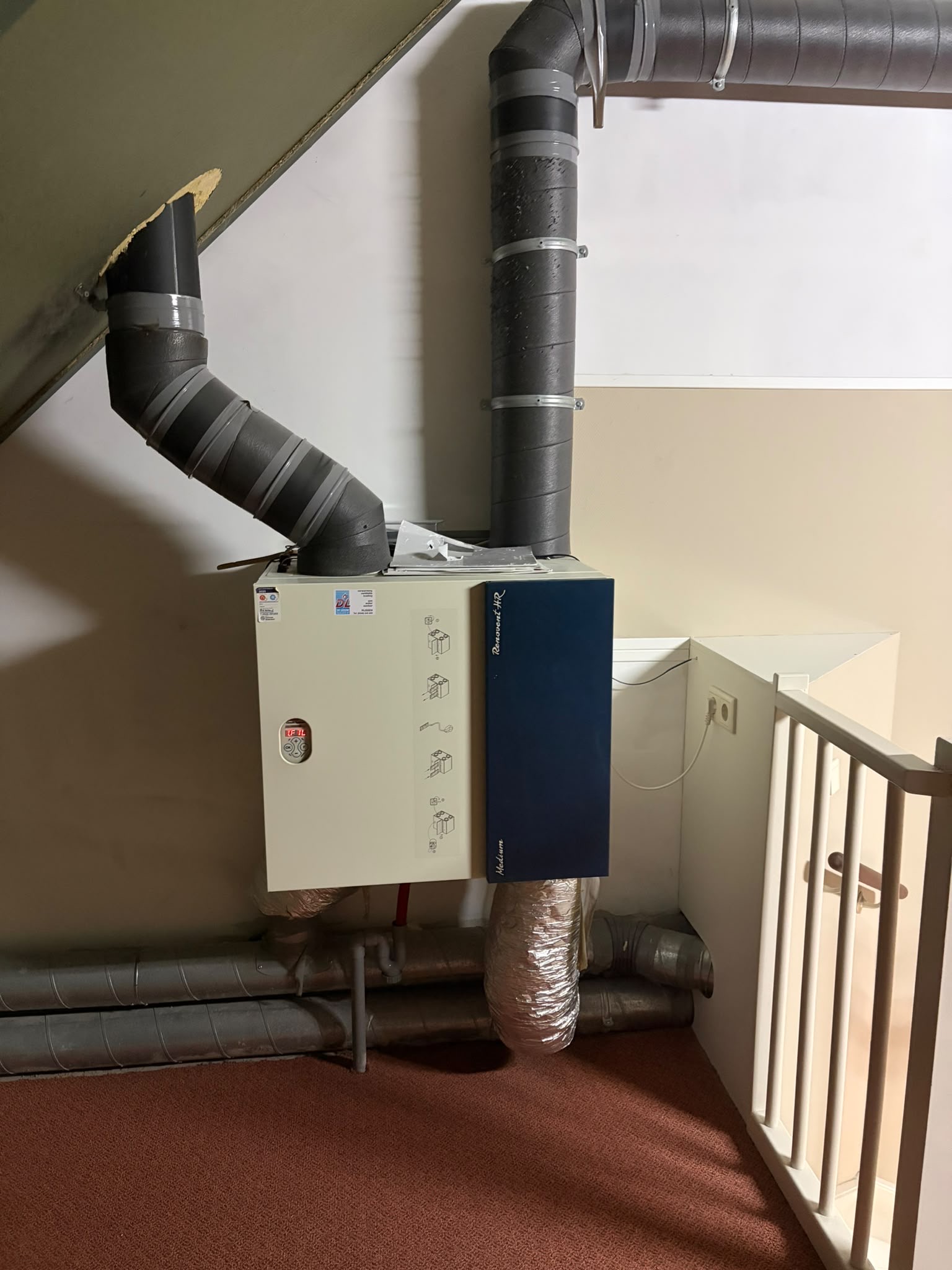 Mechanische ventilatie-unit