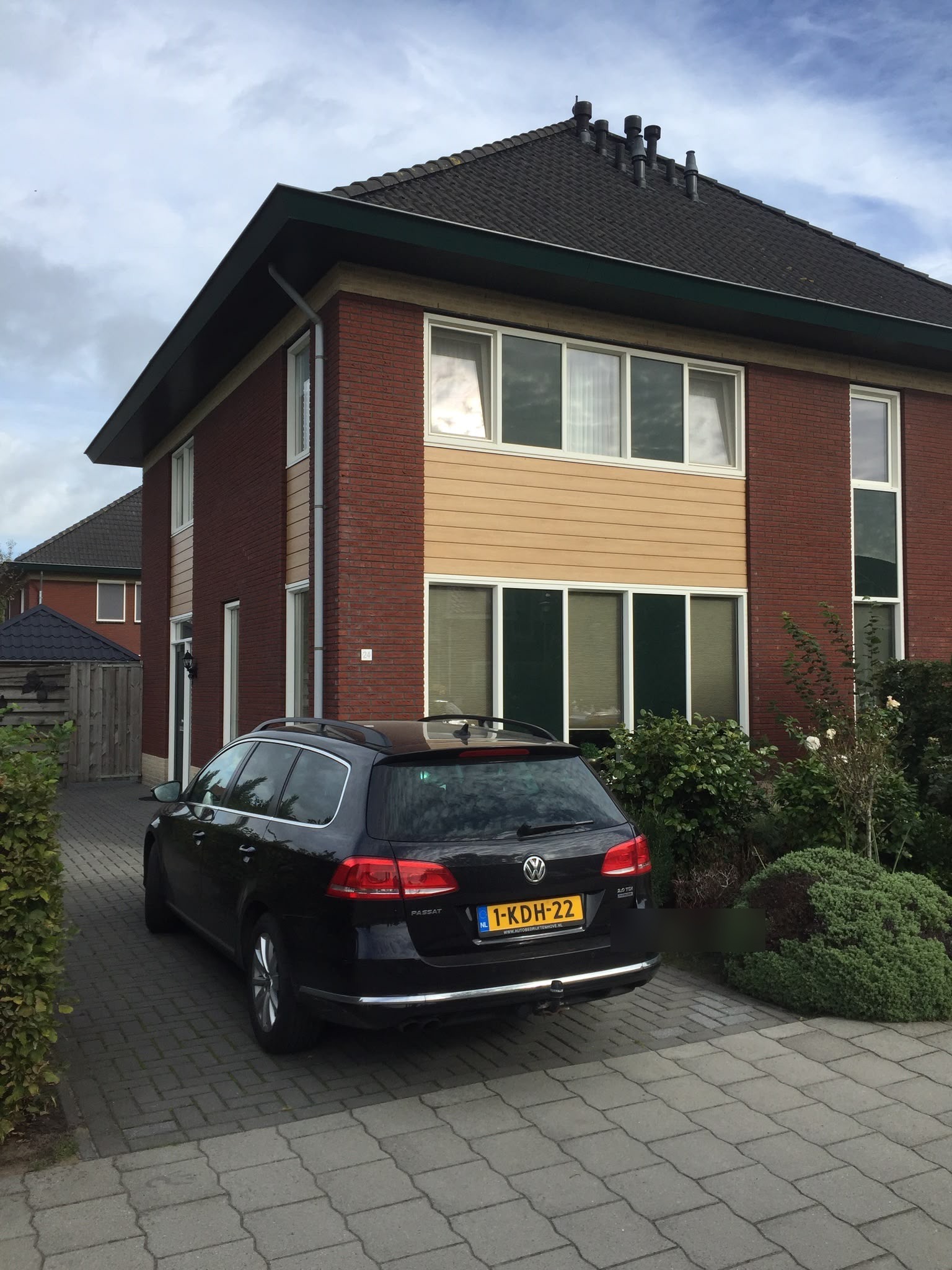 Voorgevel woning