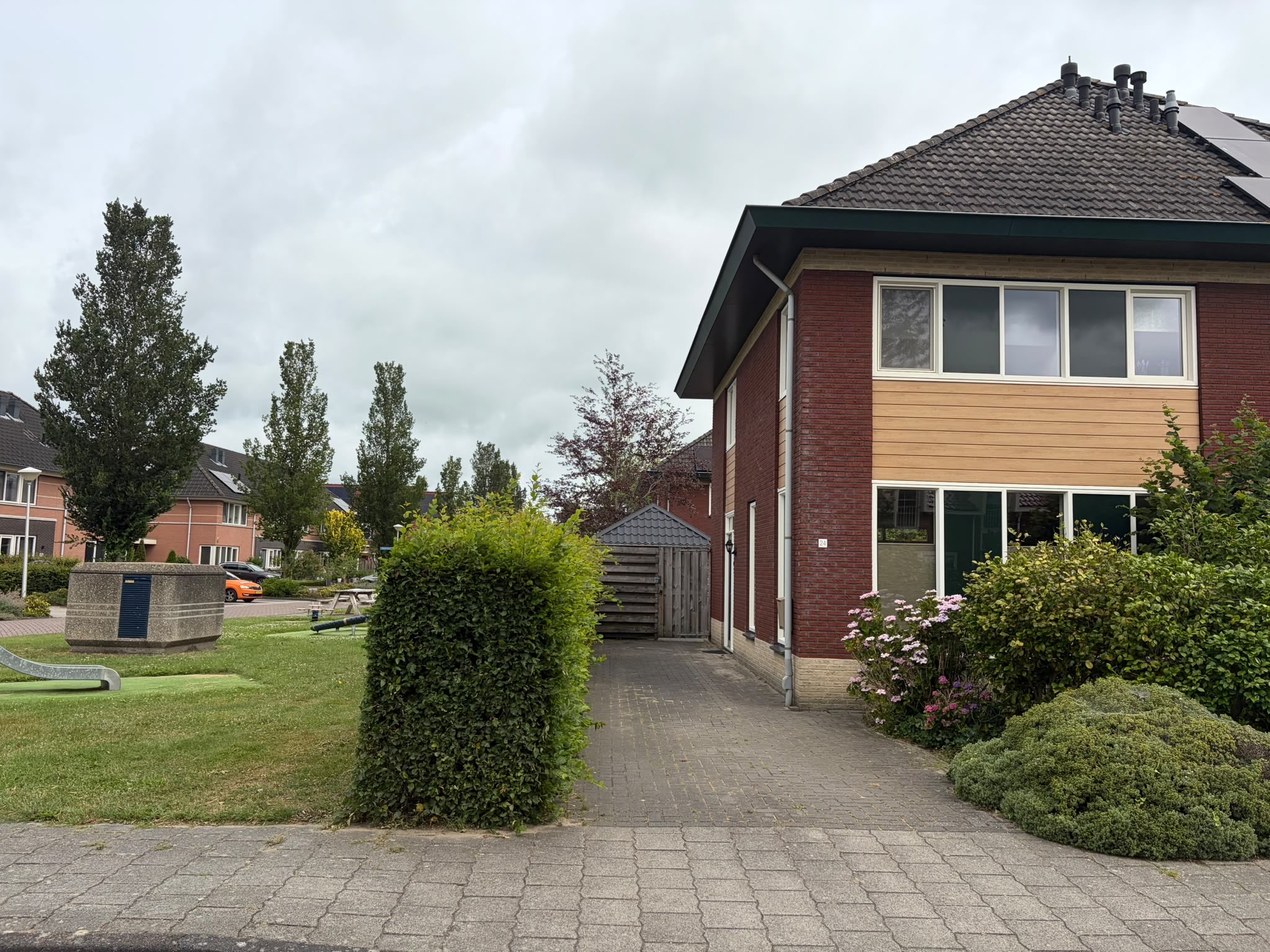 Voorgevel woning